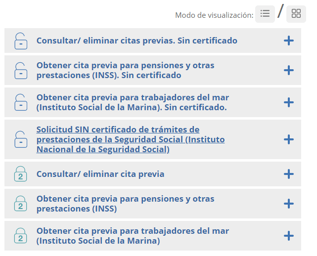 Cita previa Seguridad Social Ourense