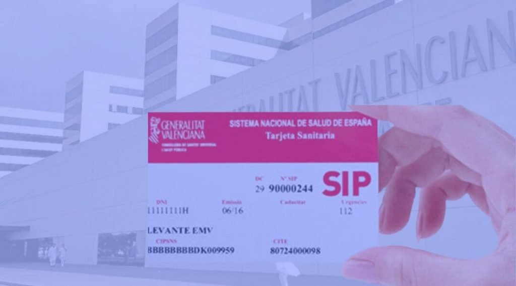 Tarjeta Sanitaria SIP Valencia